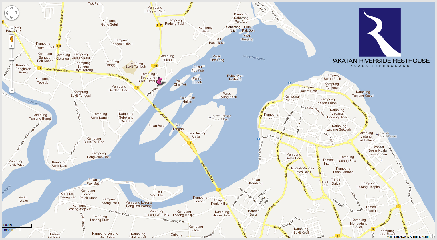 Map Kuala Terengganu